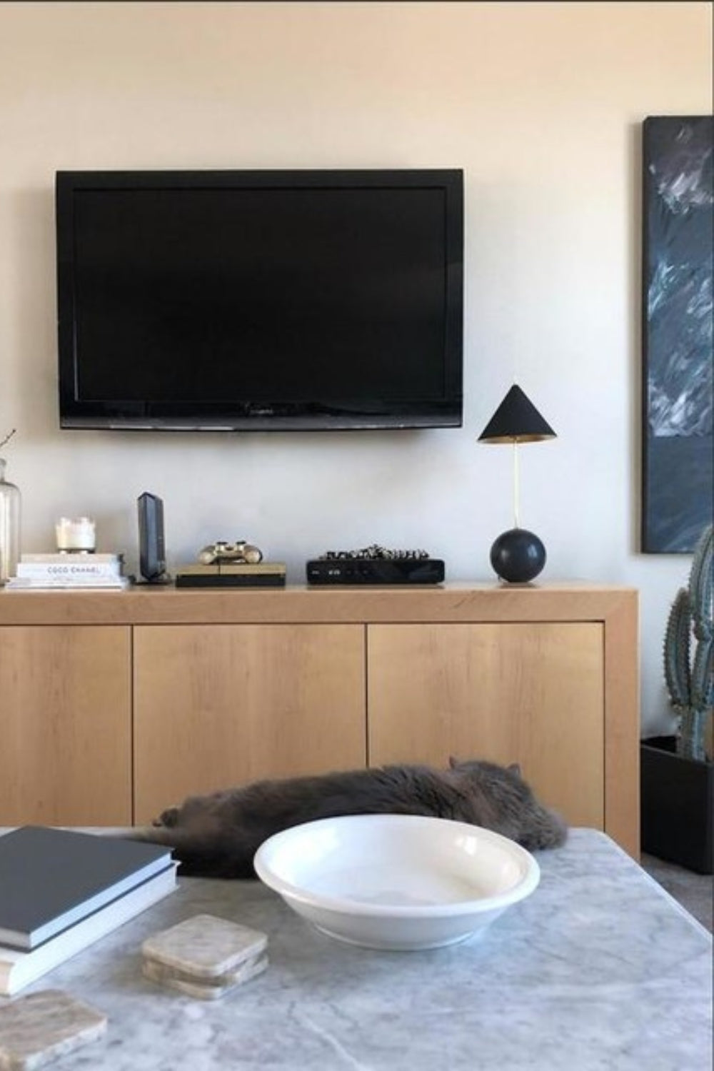 Cleo Orb Base Table Lamp