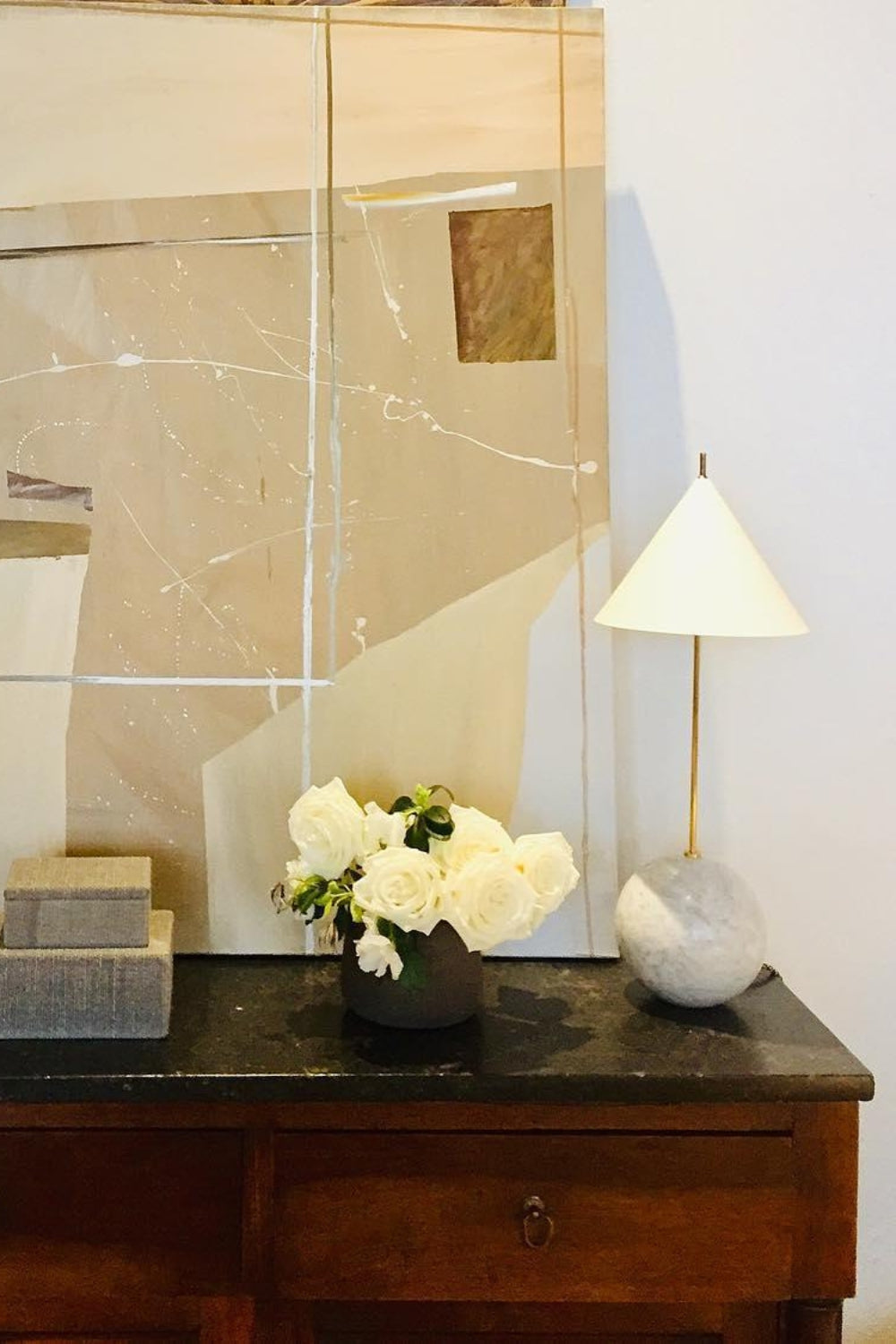 Cleo Orb Base Table Lamp
