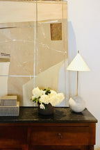Cleo Orb Base Table Lamp