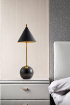 Cleo Orb Base Table Lamp