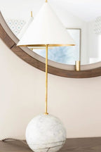 Cleo Orb Base Table Lamp