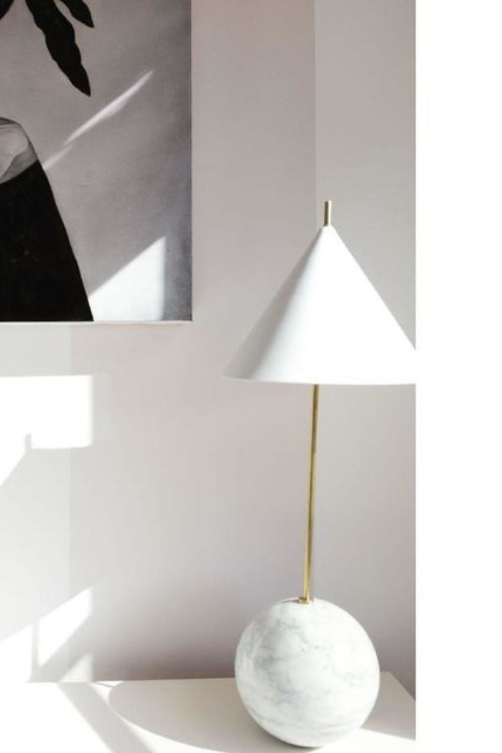 Cleo Orb Base Table Lamp