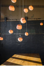 Clustered Glass Globe Pendant Lamp