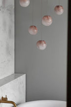 Clustered Glass Globe Pendant Lamp