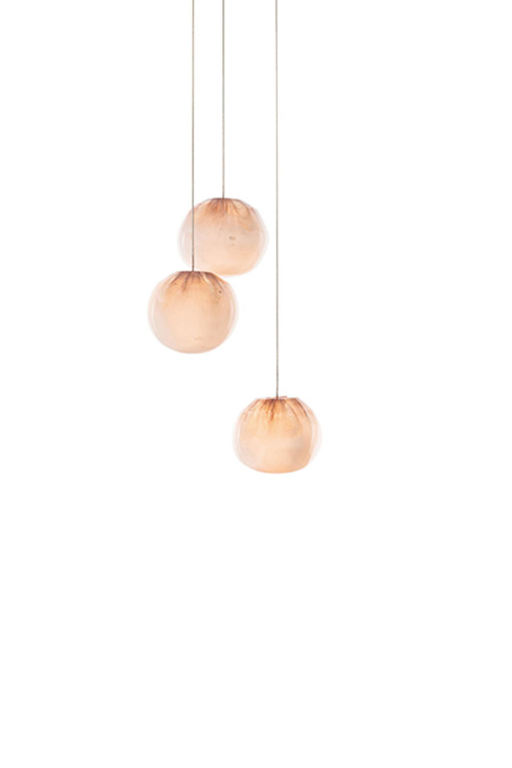 Clustered Glass Globe Pendant Lamp