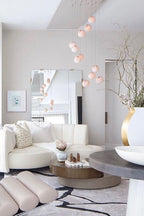 Clustered Glass Globe Pendant Lamp