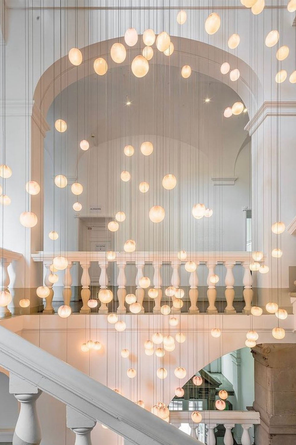 Clustered Glass Globe Pendant Lamp