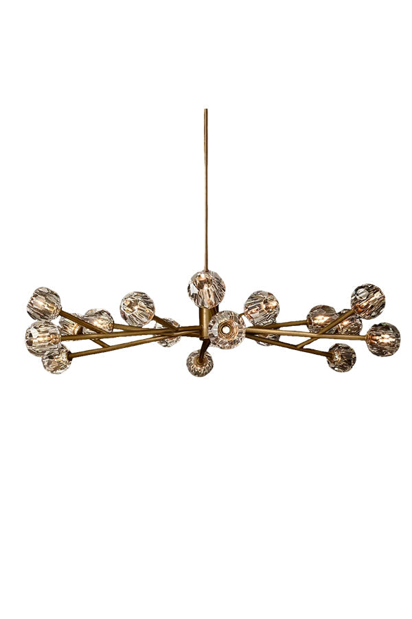 Crystal Ball Round Chandelier