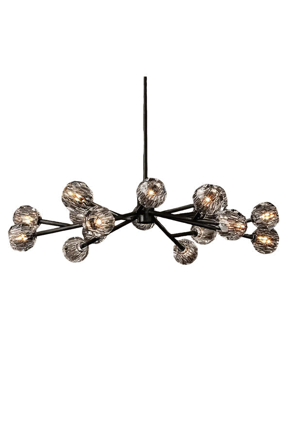 Crystal Ball Round Chandelier