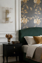 Curved Textured Glass Wall Sconce