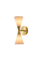 Diabolo Symmetry Glass Wall Sconce