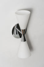 Diabolo Symmetry Glass Wall Sconce