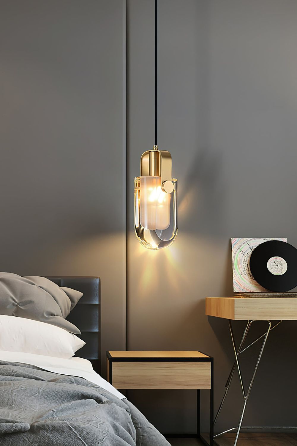 Droplet Crystal Pendant Lamp