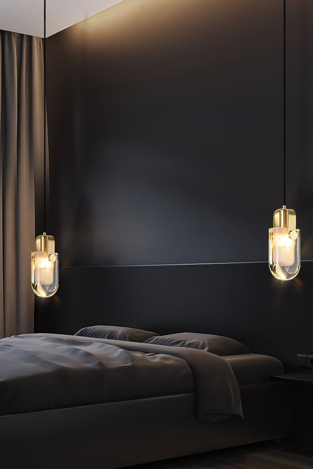 Droplet Crystal Pendant Lamp
