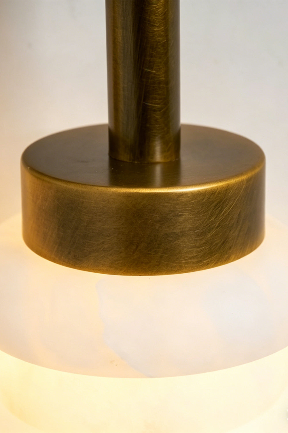 Dual Strata Alabaster Wall Lamp