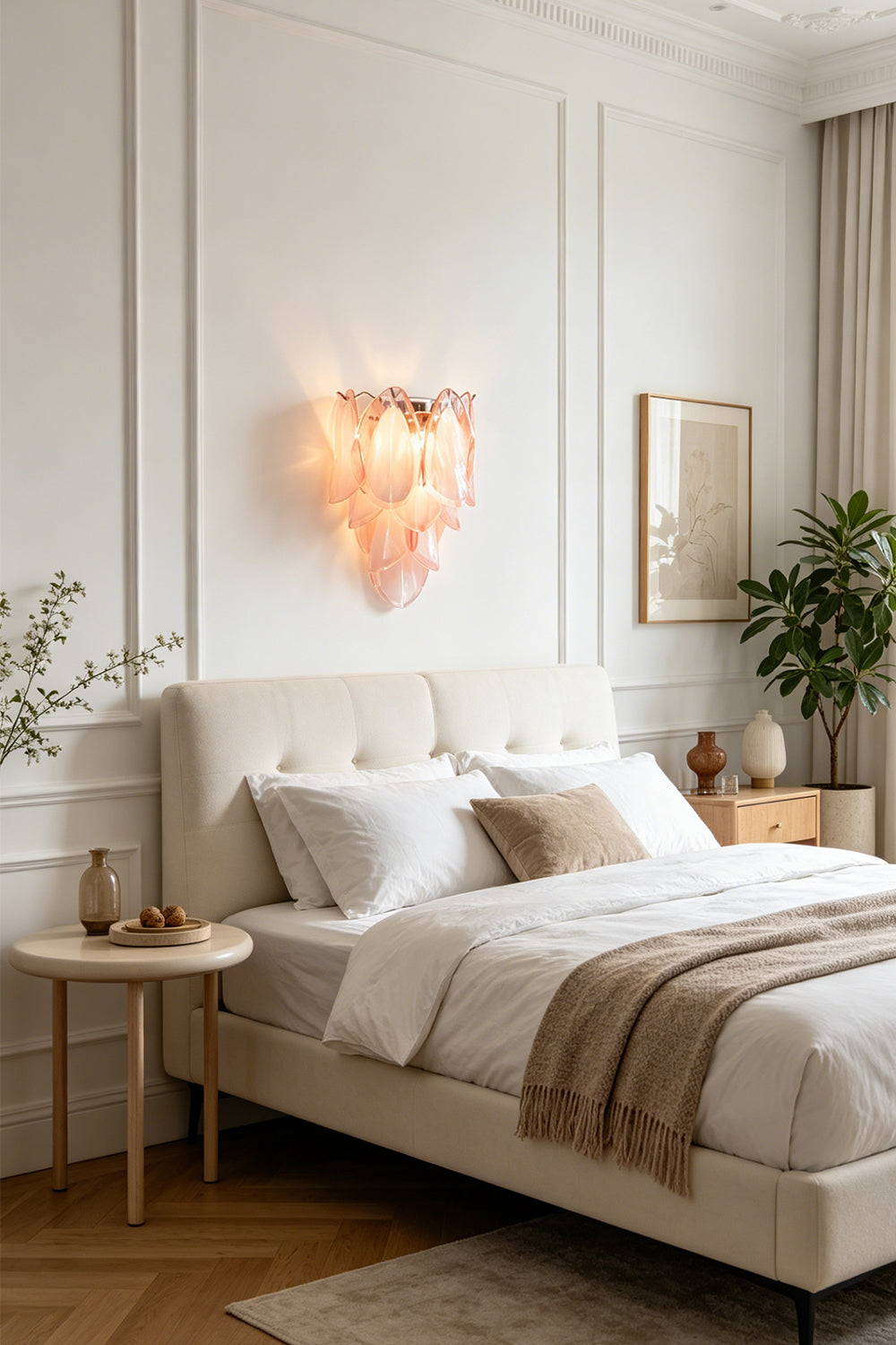 Elysian Bloom Glass Wall Lamp