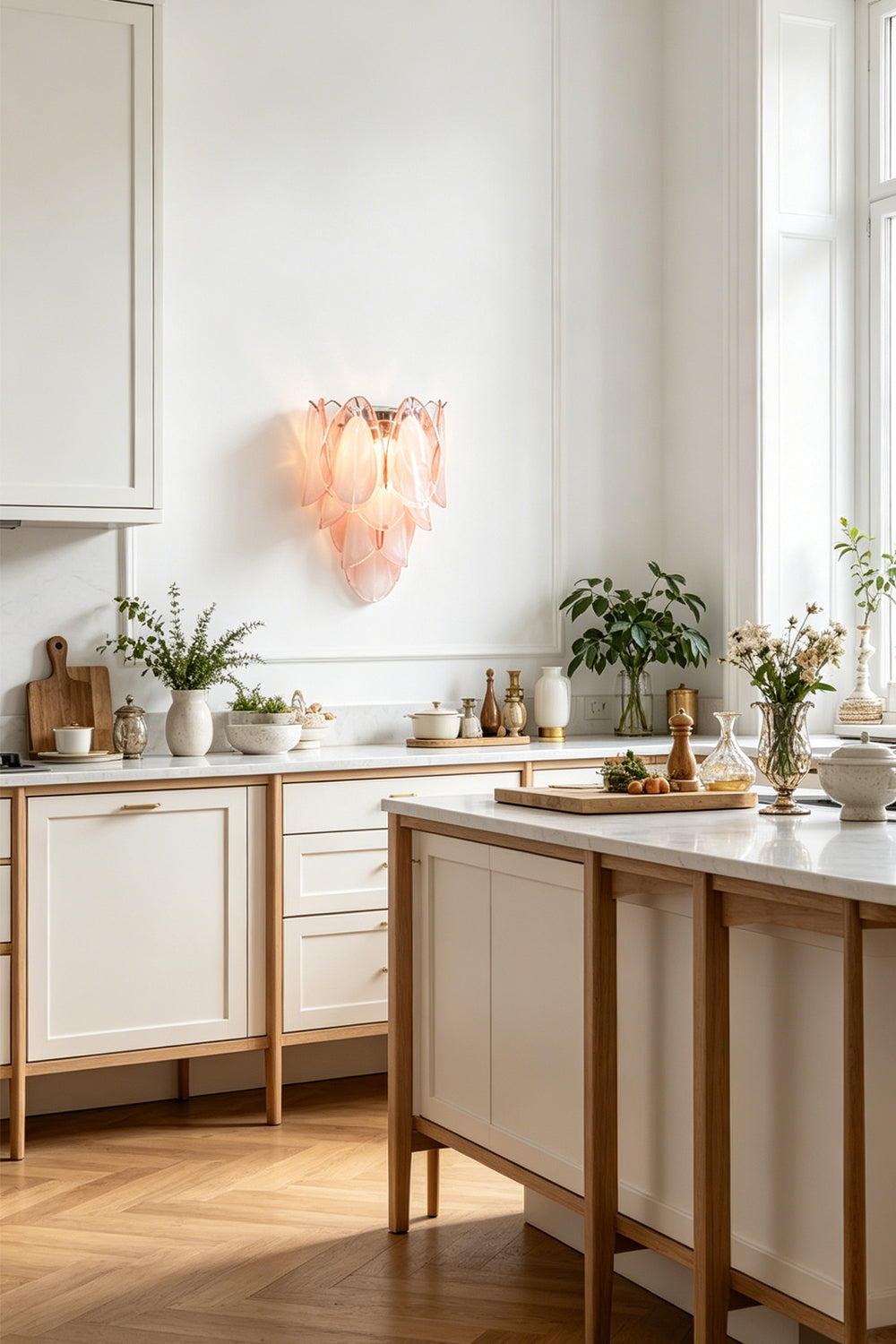 Elysian Bloom Glass Wall Lamp