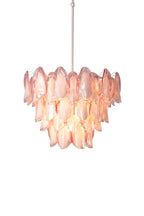 Elysian Bloom Rose Glass Chandelier