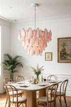 Elysian Bloom Rose Glass Chandelier