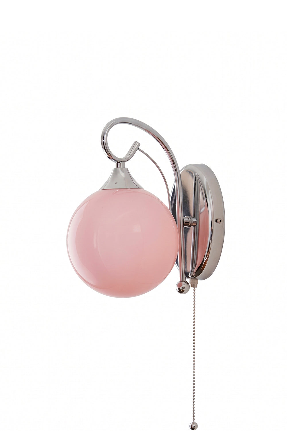 Elysian Circlet Wood & Glass Chandelier Wall Lamp