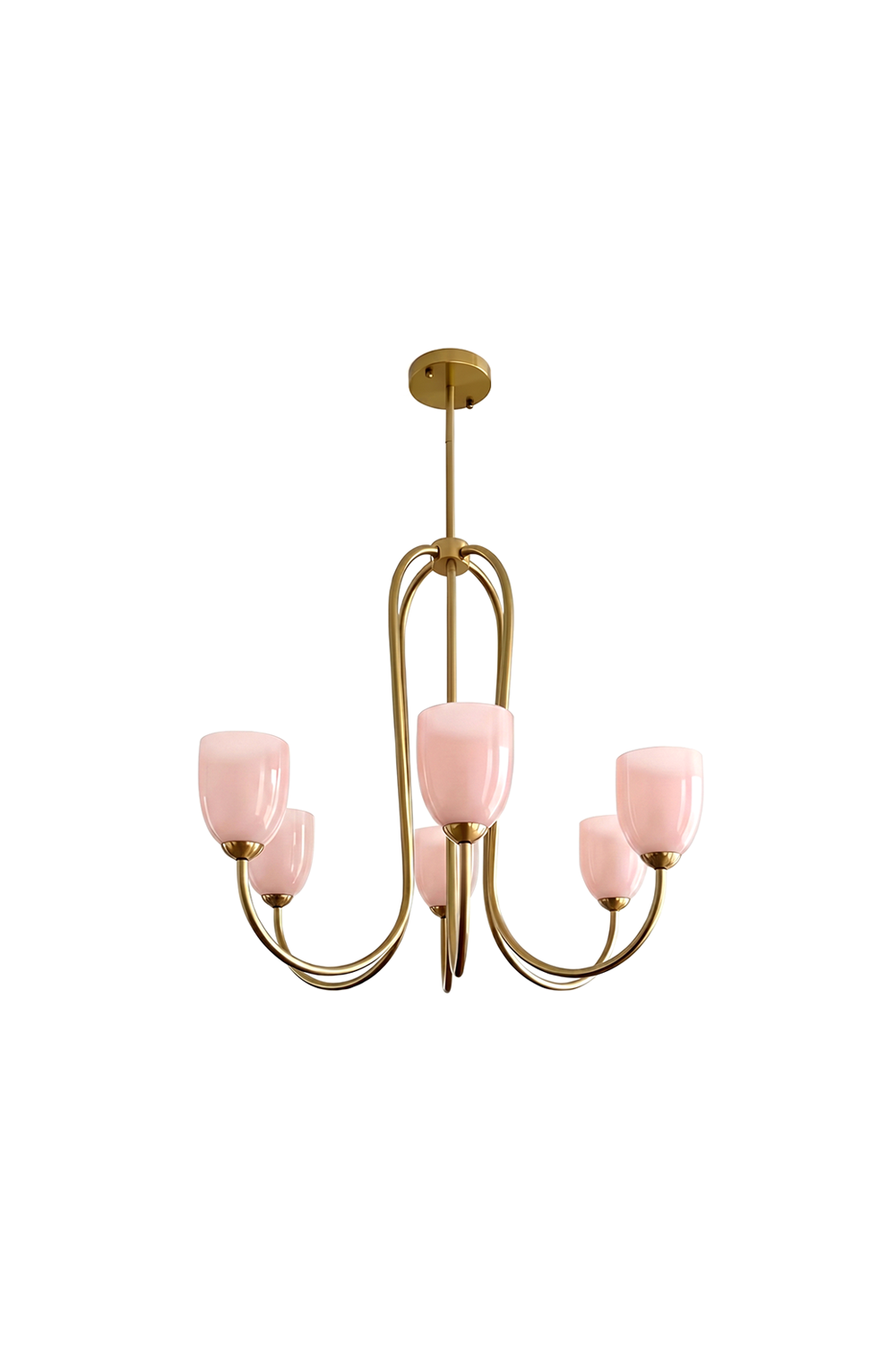 Ethereal Floret Lacquer Chandelier