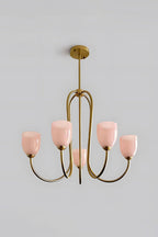 Ethereal Floret Lacquer Chandelier