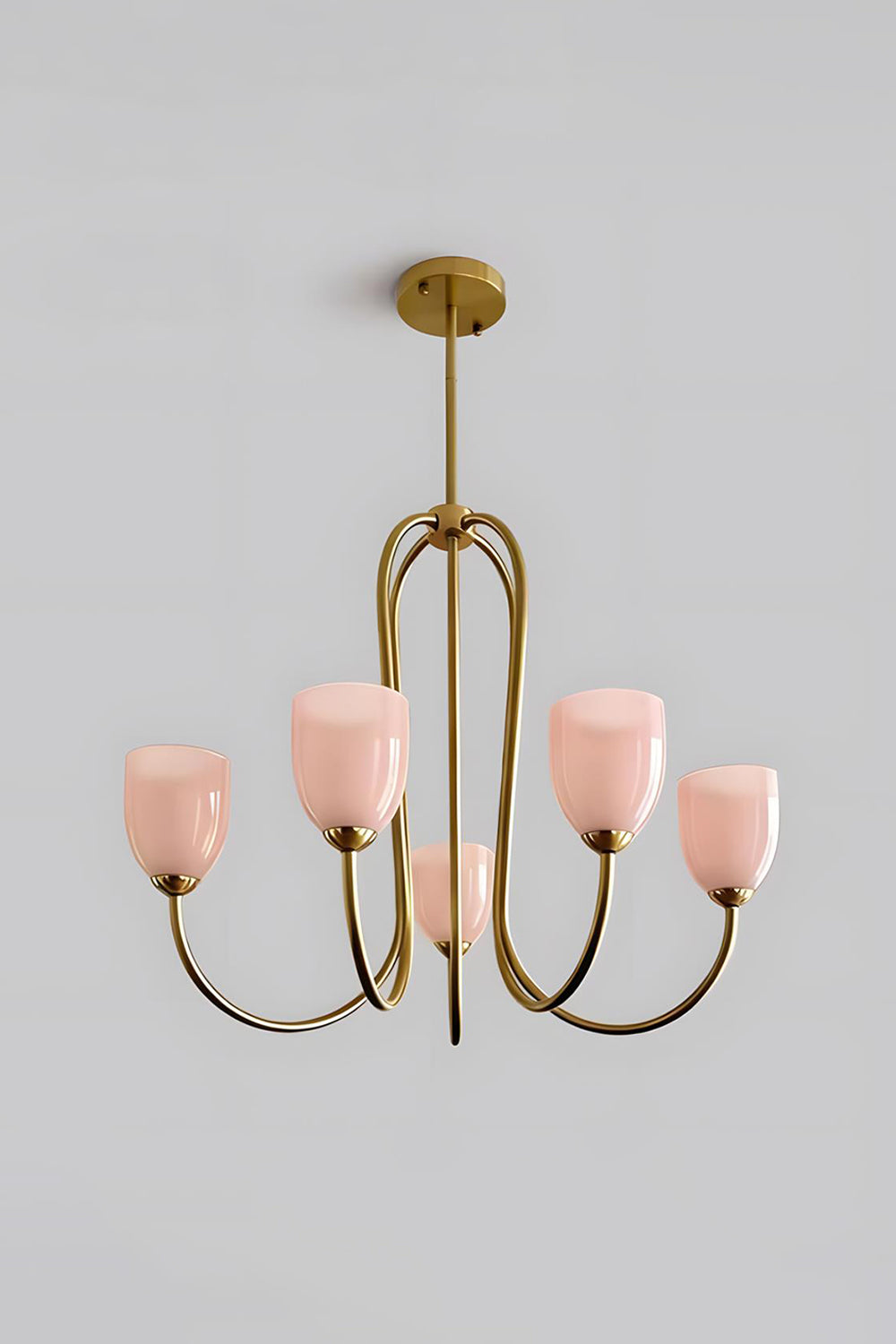 Ethereal Floret Lacquer Chandelier
