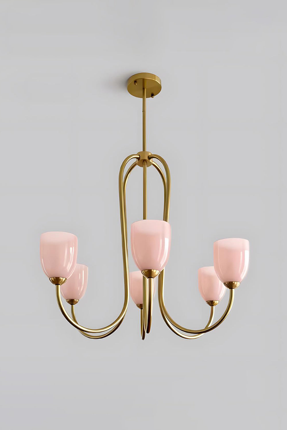 Ethereal Floret Lacquer Chandelier