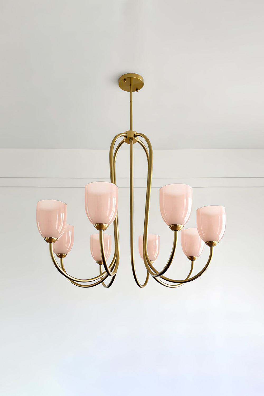 Ethereal Floret Lacquer Chandelier