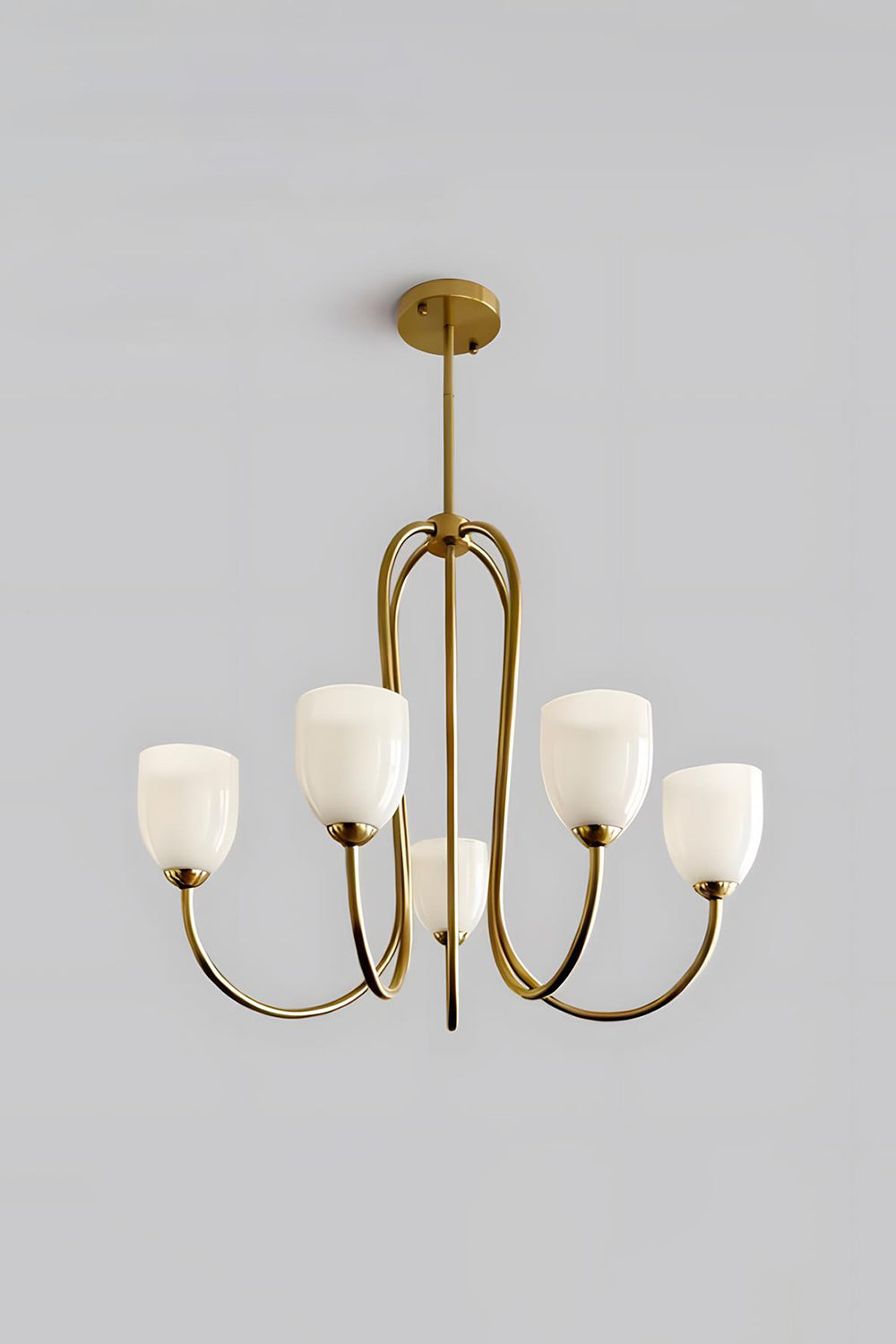 Ethereal Floret Lacquer Chandelier