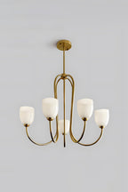 Ethereal Floret Lacquer Chandelier