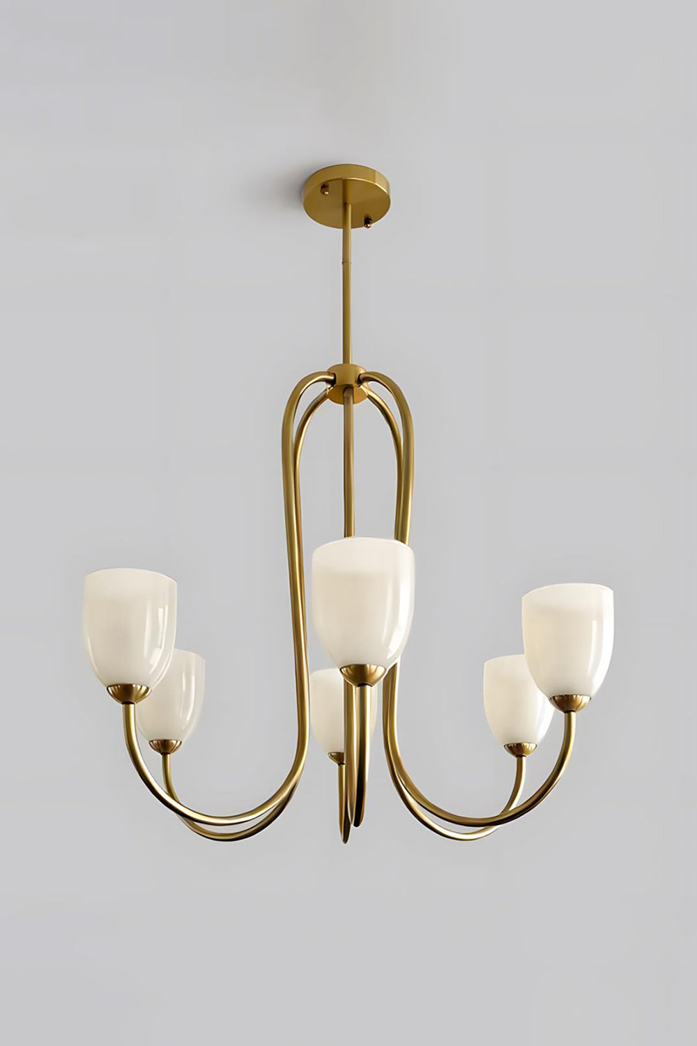Ethereal Floret Lacquer Chandelier