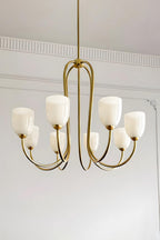 Ethereal Floret Lacquer Chandelier