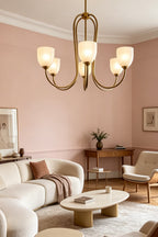Ethereal Floret Lacquer Chandelier