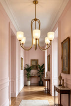 Ethereal Floret Lacquer Chandelier