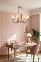 Ethereal Floret Lacquer Chandelier