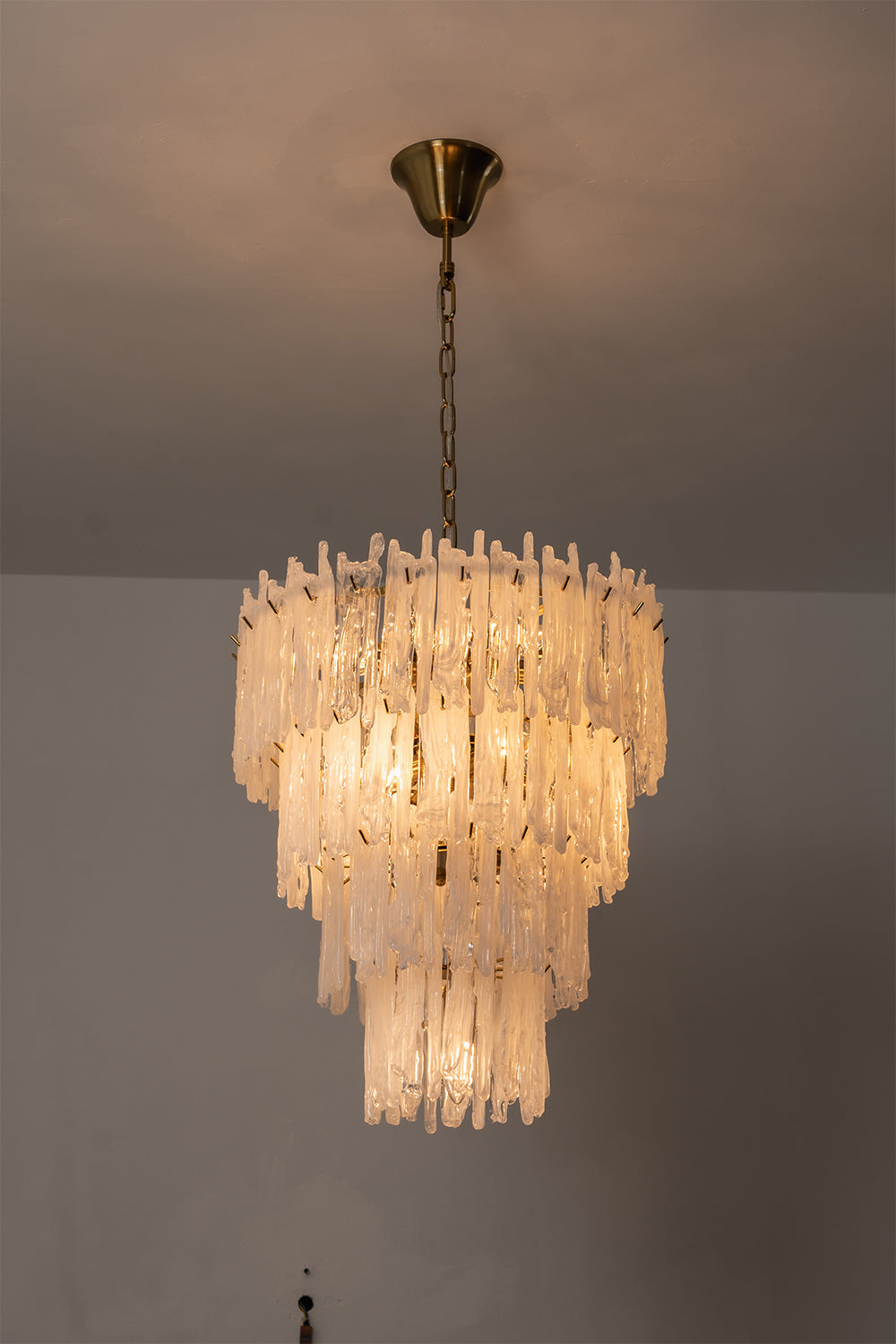 Ethereal Icicle Waterfall Chandelier