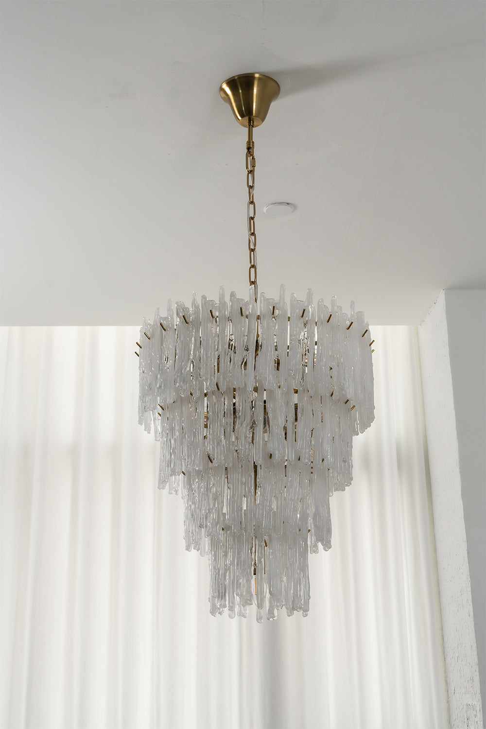Ethereal Icicle Waterfall Chandelier