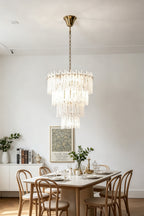 Ethereal Icicle Waterfall Chandelier