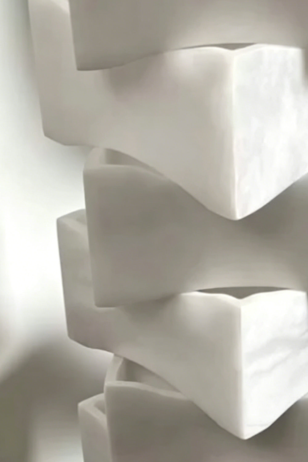 Ethereal Monolith Alabaster Floor Lamp