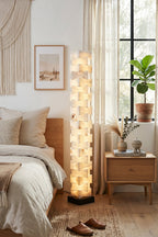 Ethereal Monolith Alabaster Floor Lamp