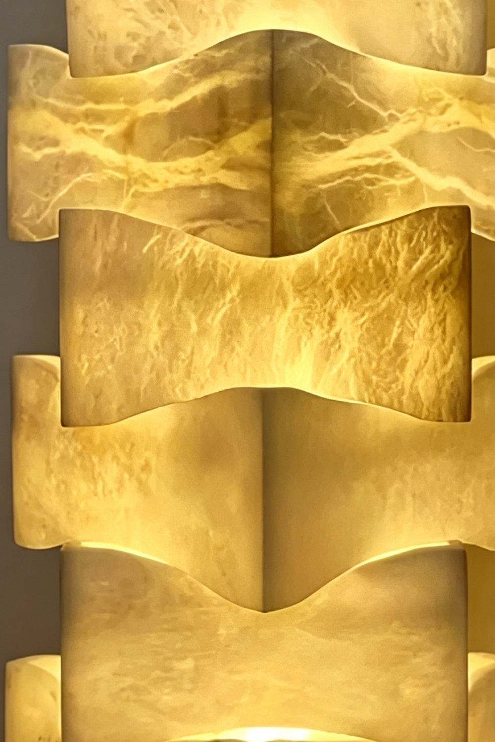 Ethereal Monolith Alabaster Floor Lamp
