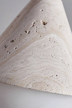 Etruscan Travertine Dome Light