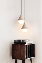 Etruscan Travertine Dome Light