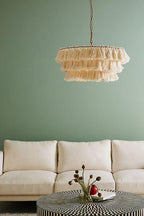 Fabric Fela Tassel Chandelier