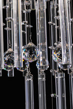Floating Castle Raindrop Crystal Chandelier