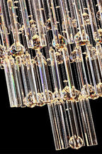 Floating Castle Raindrop Crystal Chandelier
