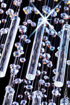 Floating Castle Raindrop Crystal Chandelier