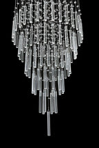 Floating Castle Raindrop Crystal Chandelier