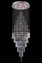 Floating Castle Raindrop Crystal Chandelier